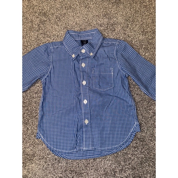 BabyGap Button-Up Long Sleeve Shirt - Picture 4 of 6